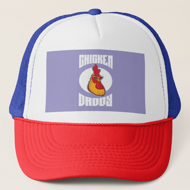 Gorra De Camionero Avicultura de Chicken Daddy (Anverso)