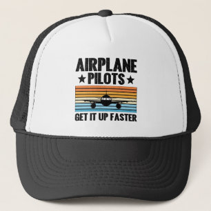 Gorra De Camionero Avión Aviador más rápido de pilotos de avión