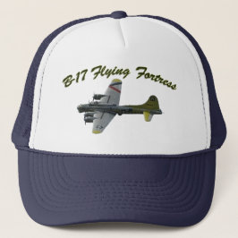 Gorra De Camionero Avión bombardero B17 de la Fortaleza Voladora WII