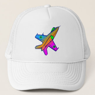 Gorra De Camionero Avión de combate a reacción retro de los 80 Corey 