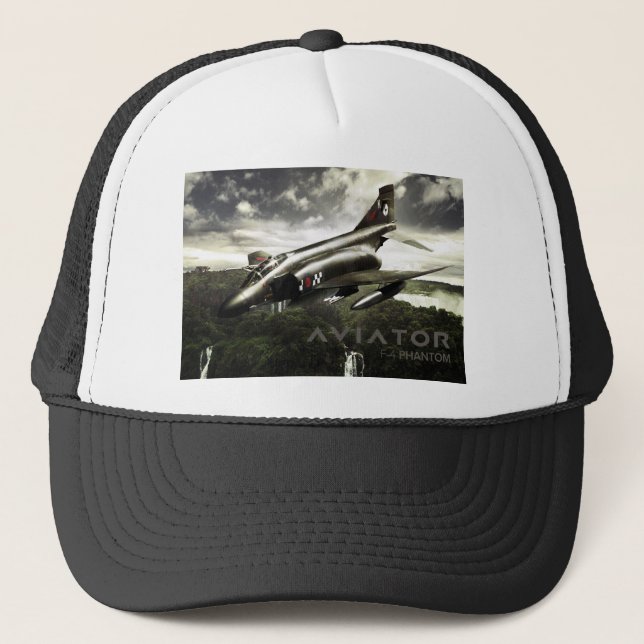 Gorra De Camionero Avión de combate del fantasma F-4 (Anverso)
