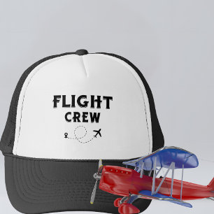 Gorra De Camionero Avión de la tripulación de vuelo de viaje con vaca