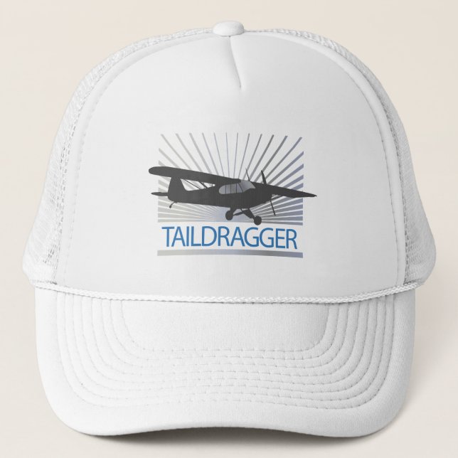 Gorra De Camionero Avión del dragón trasero (Anverso)