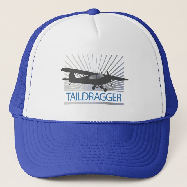 Gorra De Camionero Avión del dragón trasero (Anverso)
