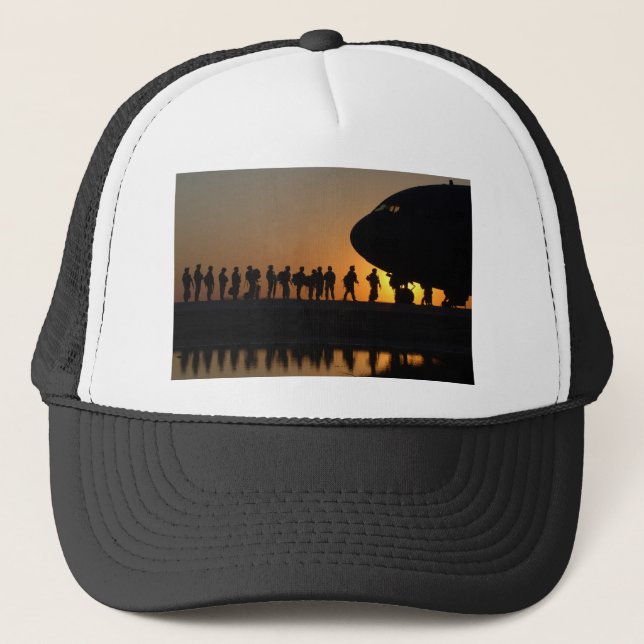 Gorra De Camionero Avión del ejército (Anverso)