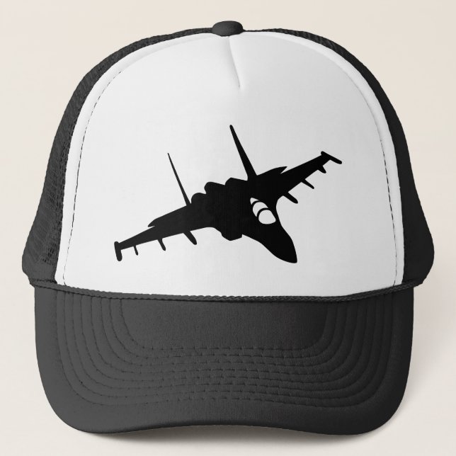 Gorra De Camionero Aviones de combate (Anverso)