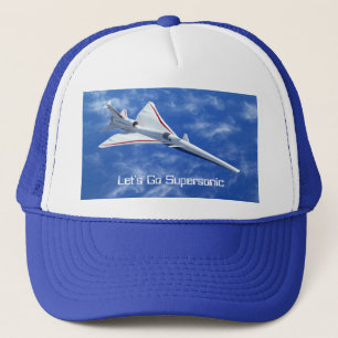Gorra De Camionero Aviones subpersónicos X-59 de bajo auge