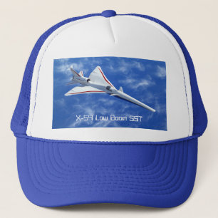 Gorra De Camionero Aviones subpersónicos X-59 de bajo auge