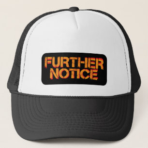 Gorra De Camionero Aviso adicional BG negro