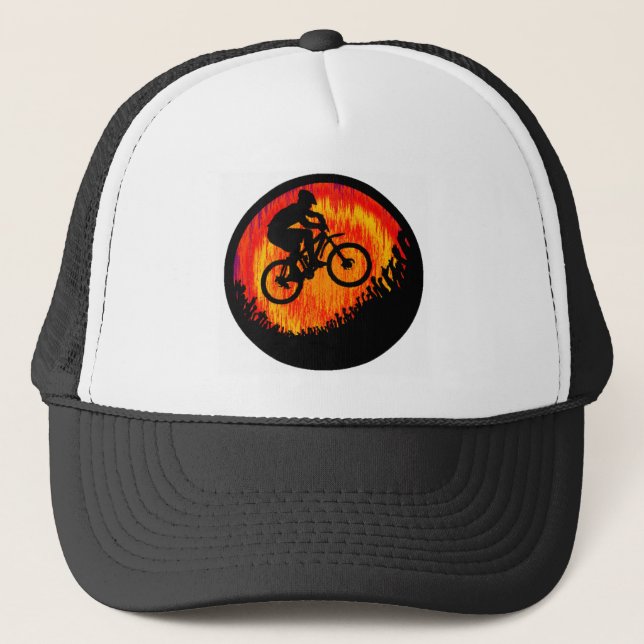 Gorra De Camionero Aviso de las almas de la bici (Anverso)