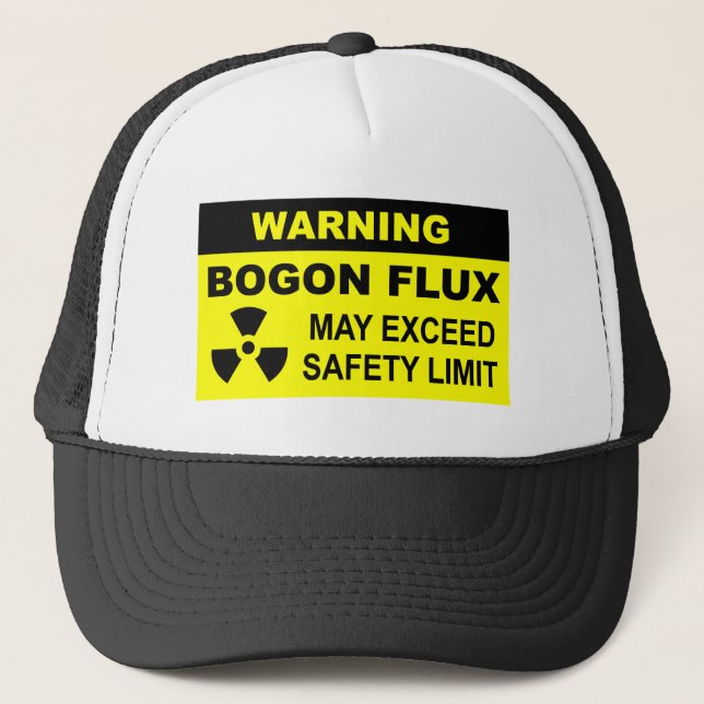 Gorra De Camionero Aviso: Flux de Bogon (Anverso)