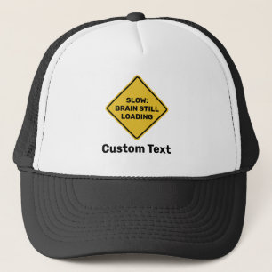 Gorra De Camionero Aviso personalizado Rótulo de diamantes