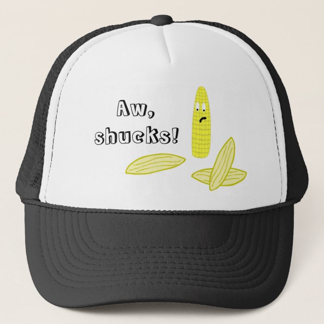 Gorra De Camionero ¡Aw, vainas! Gorra del camionero (Anverso)