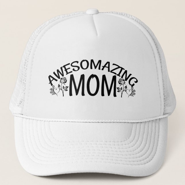 Gorra De Camionero Awesomazing Mom (Anverso)