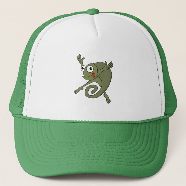 Gorra De Camionero Awesome Chameleon (Anverso)