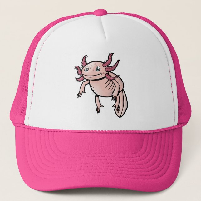 Gorra De Camionero Axolotl (Anverso)