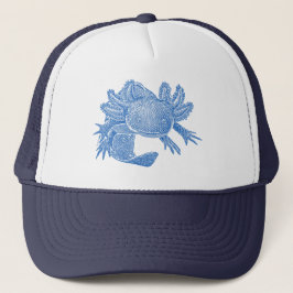 Gorra De Camionero Axolotl Trucker Hat - BLUE