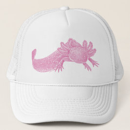 Gorra De Camionero Axolotl Trucker Hat - PINK