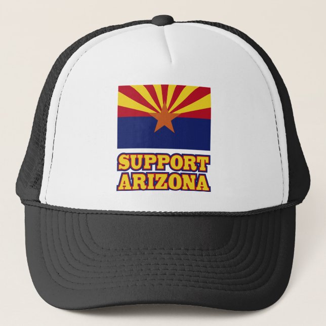 Gorra De Camionero Ayuda Arizona (Anverso)