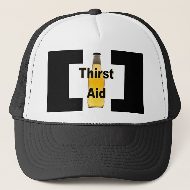 Gorra De Camionero Ayuda de la sed (Anverso)