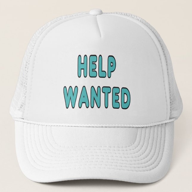 Gorra De Camionero Ayuda deseada (Anverso)