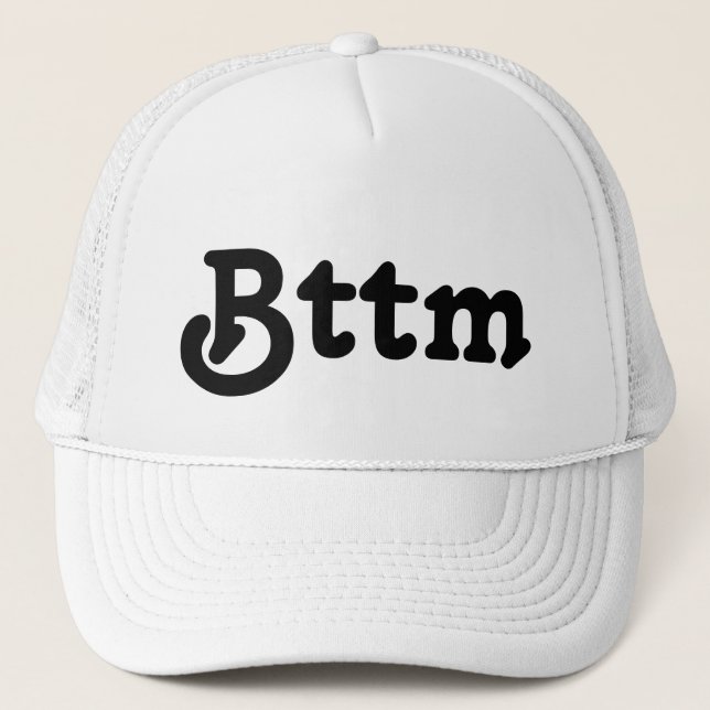 Gorra De Camionero Ayuda gay de Bttm (Anverso)