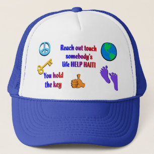 Gorra De Camionero Ayudando a HAITI_