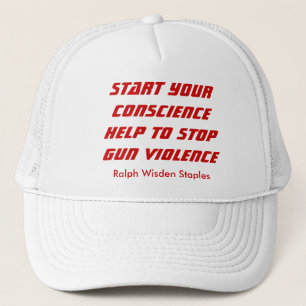 Gorra De Camionero Ayudar a detener la violencia armada