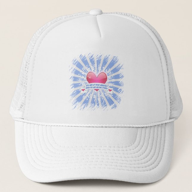 Gorra De Camionero Ayudar a los Demás (Anverso)