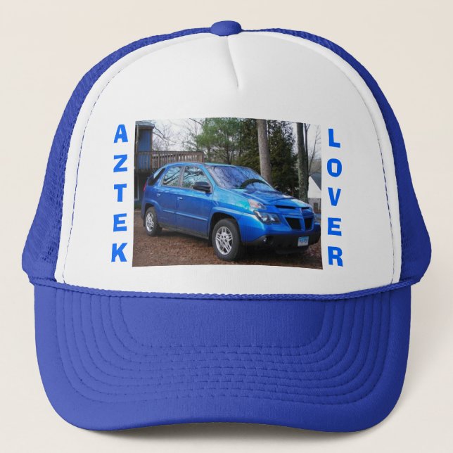 Gorra De Camionero Aztek, AZTEK LOVER (Anverso)