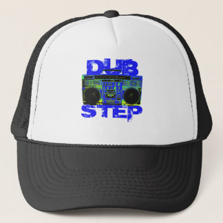 Gorra De Camionero Azul Boombox de Dubstep