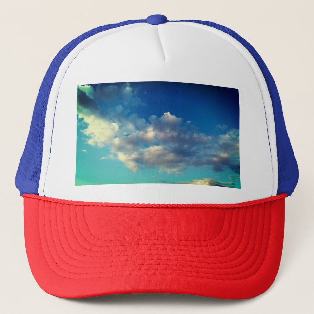 Gorra De Camionero Azul cielo (Anverso)