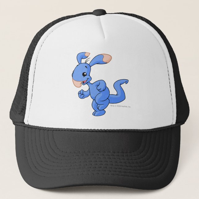 Gorra De Camionero Azul de Blumaroo (Anverso)