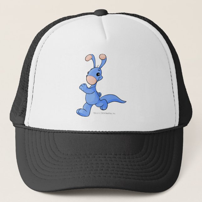 Gorra De Camionero Azul de Blumaroo (Anverso)