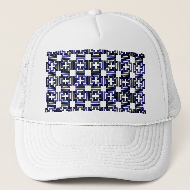 Gorra De Camionero Azul de C&S (Anverso)