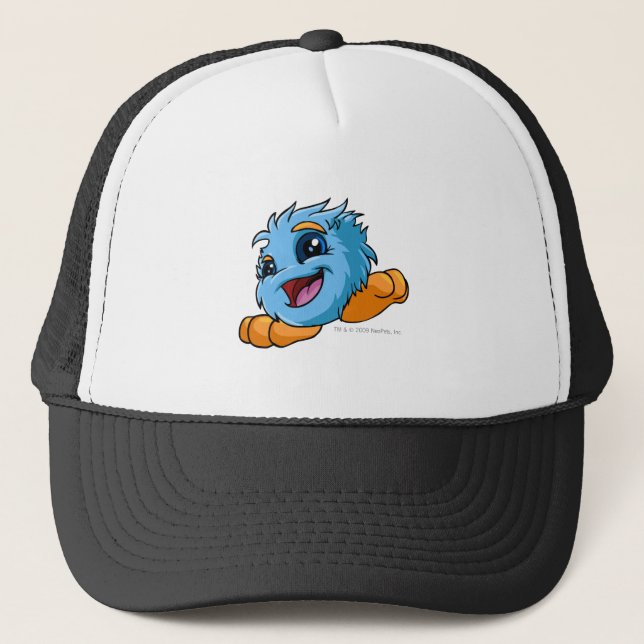 Gorra De Camionero Azul de JubJub (Anverso)