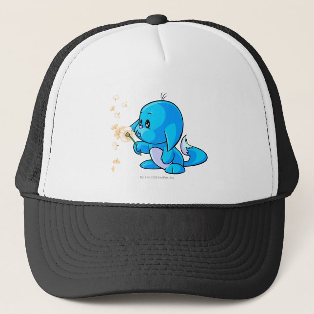 Gorra De Camionero Azul de Kacheek (Anverso)