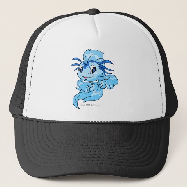 Gorra De Camionero Azul de Koi (Anverso)