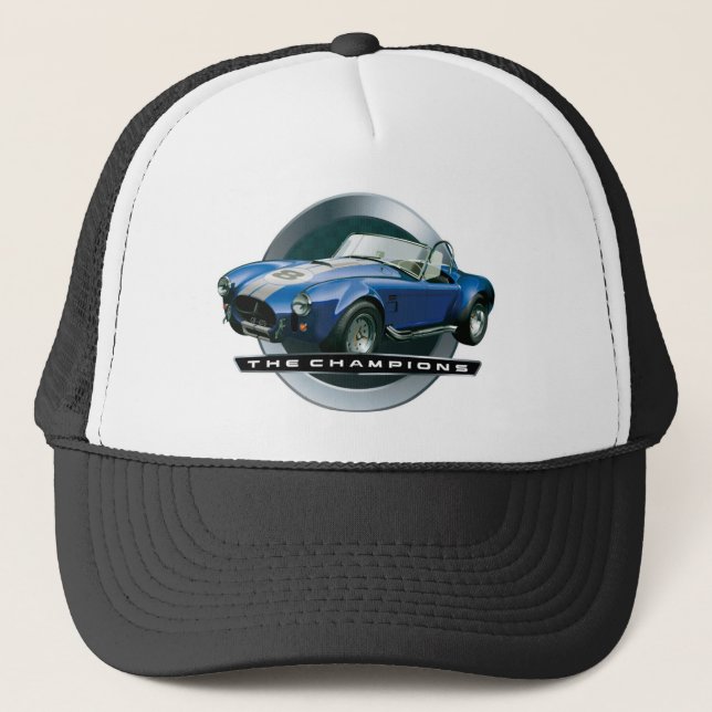 Gorra De Camionero Azul de la cobra 427 (Anverso)