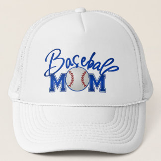 Gorra De Camionero Azul de la MAMÁ del béisbol
