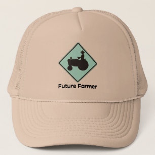 Gorra De Camionero Azul futuro del granjero