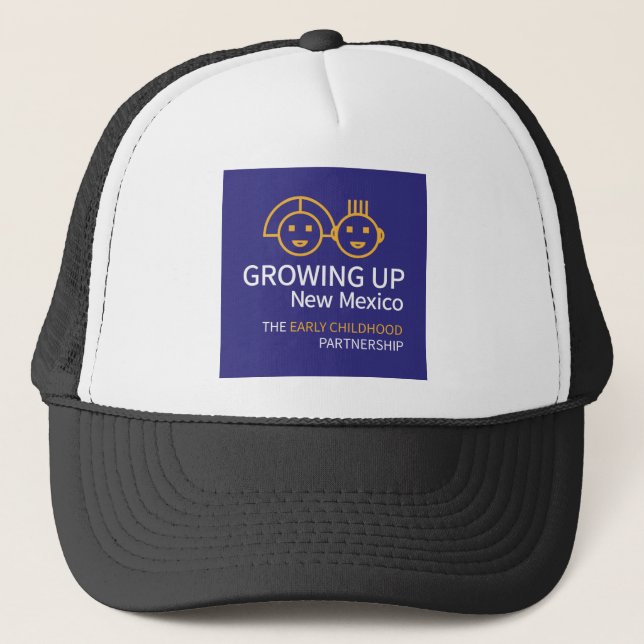 Gorra De Camionero Azul GUNM (Anverso)