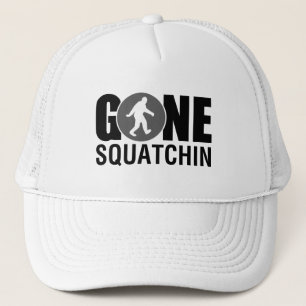 Gorra De Camionero Azul ido de Squatchin