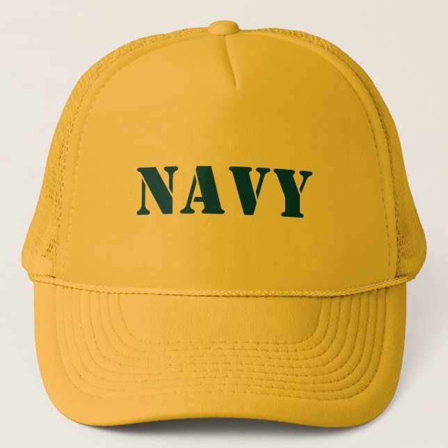 GORRA DE CAMIONERO AZUL MARINO (Anverso)