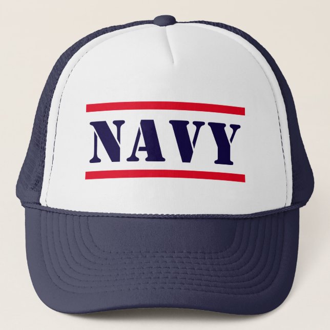 GORRA DE CAMIONERO AZUL MARINO (Anverso)