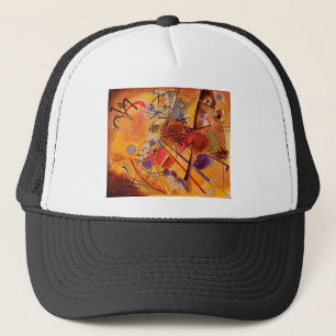 Gorra De Camionero Azul rojo amarillo amarillo marrón de Kandinsky