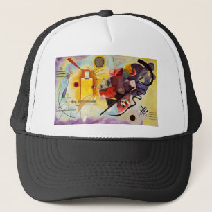 Gorra De Camionero Azul rojo amarillo de Kandinsky