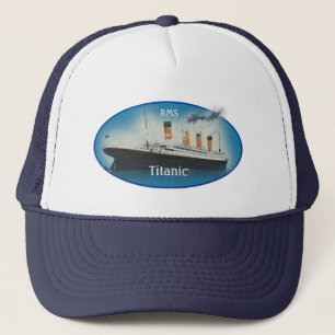 Gorra De Camionero Azul titánico