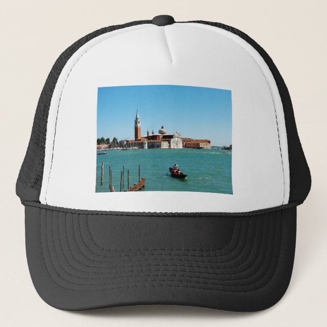 Gorra De Camionero Azul veneciano (Anverso)
