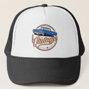 Gorra De Camionero Azul vintage El Camino